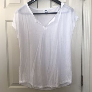 old navy short-sleeve shirt - large